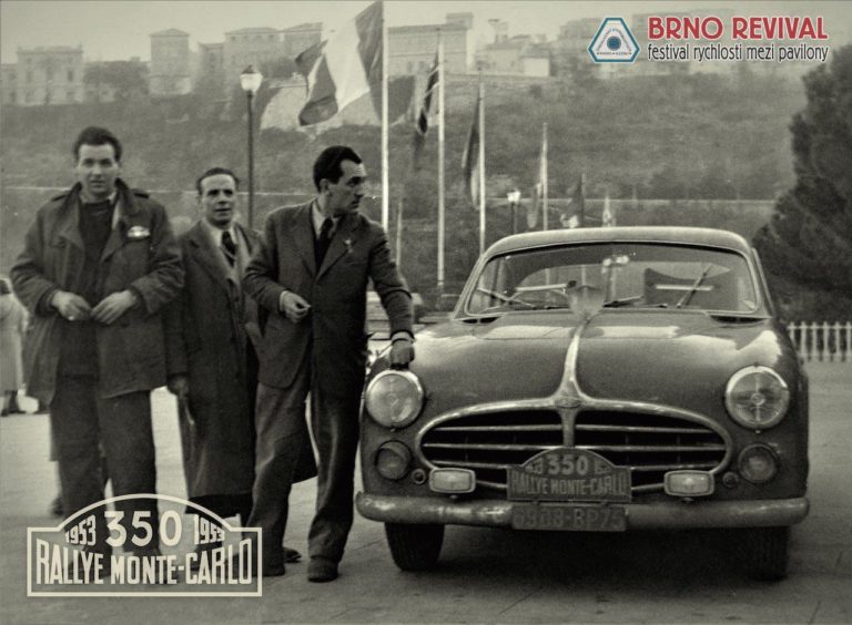 Vítězný vůz Rally Monte Carlo 1951 na Revivalu (Auto Veteran Company)